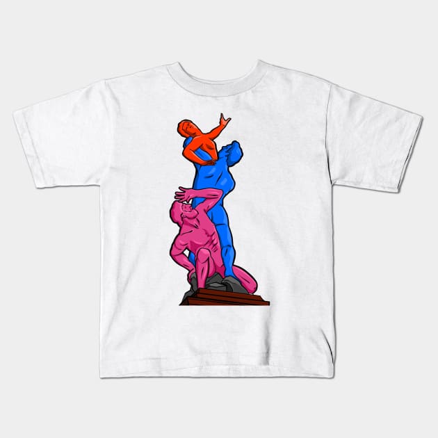 Renaissance statue Kids T-Shirt by HoussinGui